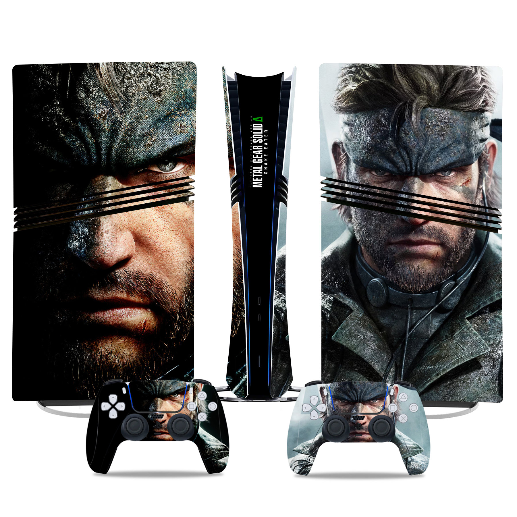 Metal Gear Solid Δ: Snake Eater PS5 Pro Skin Sticker – Premium Console And Controller Wrap - Image 3