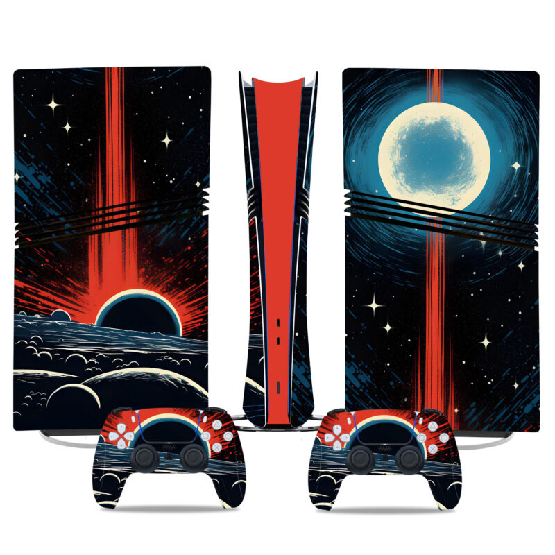 PS5 Pro Skin Sticker For Console And Controller – Custom Design, Premium Protection, Anti-Scratch - Image 3