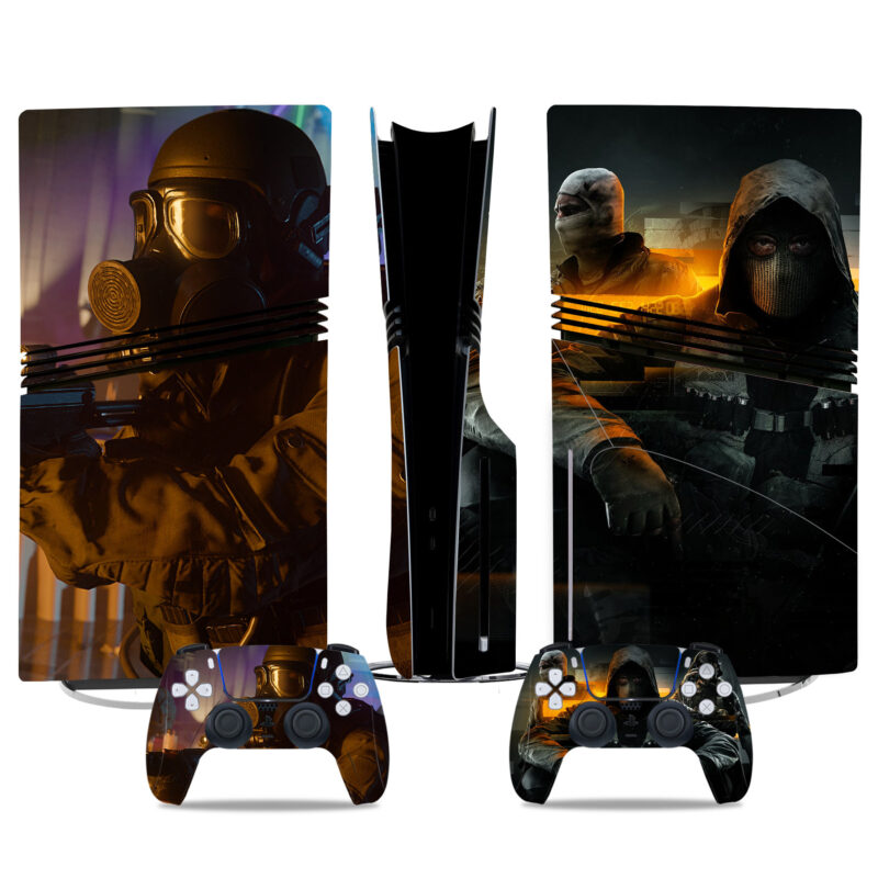 Call Of Duty: Black Ops 6 PS5 Pro Skin Sticker – Ultimate Console And Controller Design