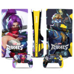 Marvel Rivals PS5 Pro Skin Sticker – Console And Controller Design For Superhero Fans