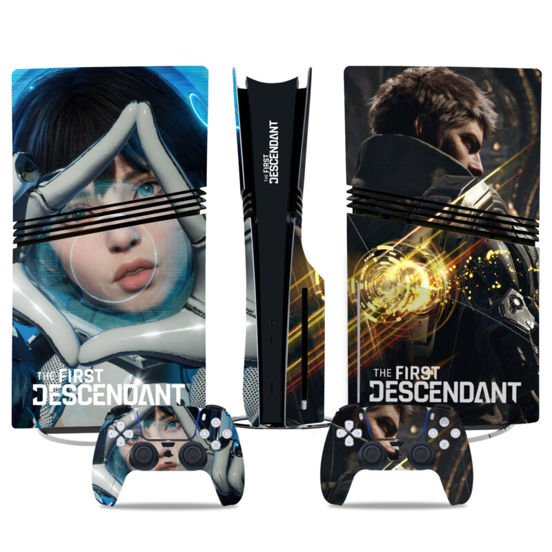 Custom PS5 Pro Skin Sticker - The First Descendant Design For Console And Controllers