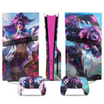 Fantasy PS5 Pro Skin Sticker - Custom Vibrant Design For Console And Controller Gaming Wraps