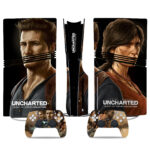 Uncharted Legacy PS5 Pro Skin Sticker With Matching Controller Decals – Premium Gaming Customization