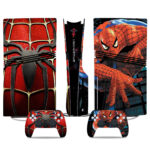 Spider-Man PS5 Pro Skin Sticker – Custom Console & Controller Vinyl Wrap For Marvel Fans