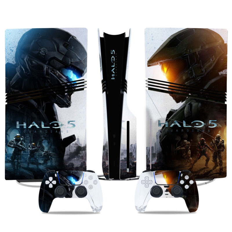 Halo 5: Guardians PS5 Pro Skin Sticker – Epic Console And Controller Wrap For Fans