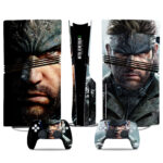 Metal Gear Solid Δ: Snake Eater PS5 Pro Skin Sticker – Premium Console And Controller Wrap