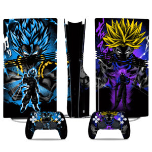 Dragon Ball Z  Trunks And Goku PS5 Pro Skin Sticker – Ultimate Console And Controller Customization