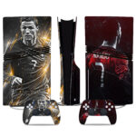 CR7 Ronaldo PS5 Pro Skin Sticker – Ultimate Design For Console And Controller