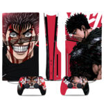 Guts And Berserk PS5 Pro Skin Sticker - Anime Vinyl Wrap For Console And Controllers