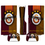 Galatasaray FC PS5 Skin Sticker Set - Premium Console And Controller Wrap Design 1905 Logo