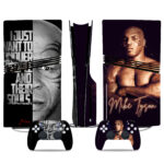 Mike Tyson PS5 Pro Skin Sticker – Bold Design For Console And Controller